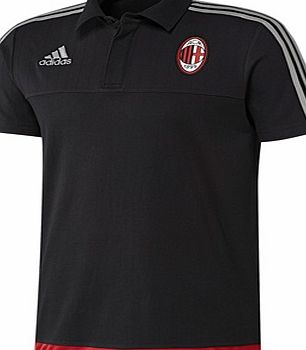 Adidas AC Milan Training Polo Black S19816