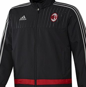 Adidas AC Milan Training Presentation Suit Black S20667