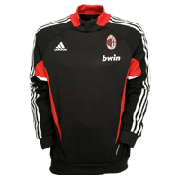 AC Milan Training Top - Black/Red.