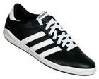 Adidas Adi T Tennis Black/White Leather Trainers