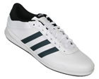 Adi T Tennis White/Grey Leather Trainers