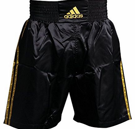  Boxing Shorts - Black/Gold (Medium - 30-32``)