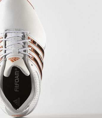 adidas  Golf 2016 Mens Tour360 X Golf Shoes - White/Black/Orange - UK 9