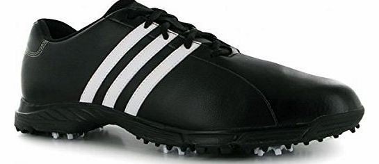 adidas  Golflite Tr Mens Golf Shoe Black/White Wide Fitting 9.5