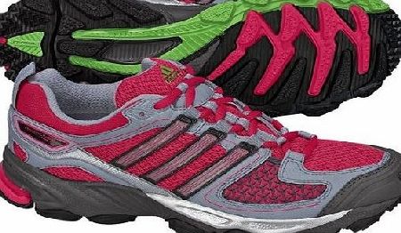 adidas  Response Trail 17 Ladies Running Shoes, Pink/Grey, UK4.5