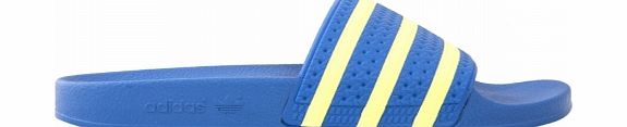 Adidas Adilette Bluebird/Yellow Flip Flops