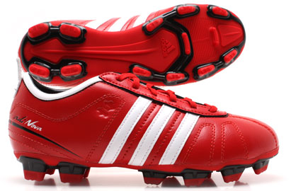 Adidas AdiNova IV TRX FG Kids Football Boots Scarlet