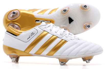 adiPURE III XTRX SG Football Boots White/Gold