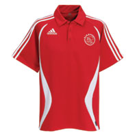 Adidas Ajax Polo Shirt - Red/White.