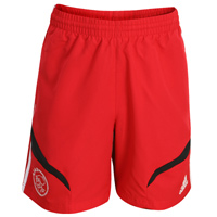 Adidas Ajax Woven Shorts - Red/White/Black.