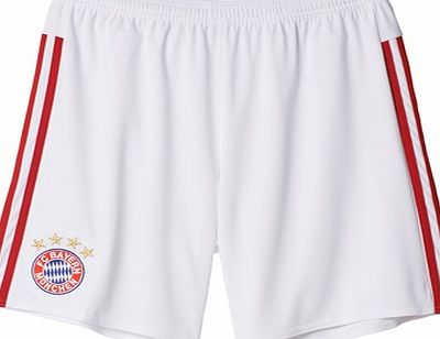 Adidas Bayern Munich Away Shorts 2015/16 White AH4795