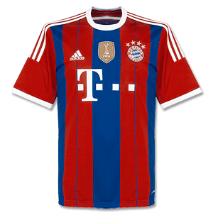 Bayern Munich Home Shirt 2014 2015 inc World