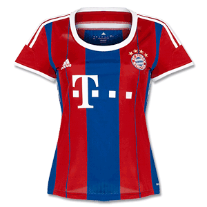 Bayern Munich Home Womens Shirt 2014 2015