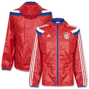 Adidas Bayern Munich Red Anthem Jacket 2014 2015