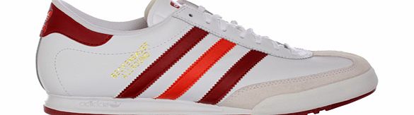 Adidas Beckenbauer Allround White/Red Leather
