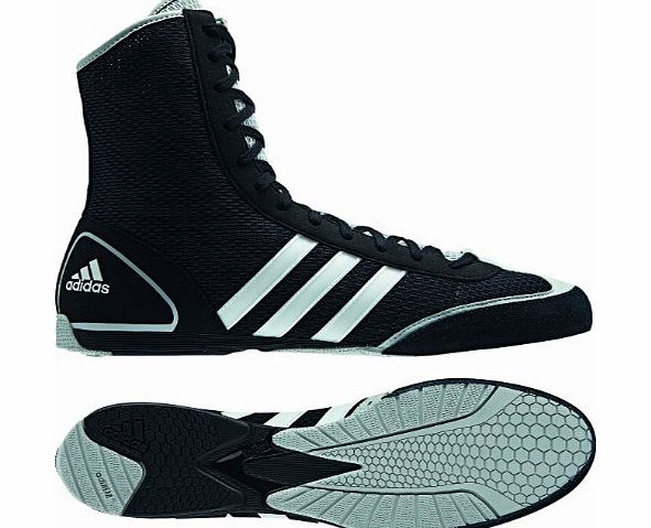 adidas Box Rival II - Boxing Boots Black black/light onix/running white Size:8.0