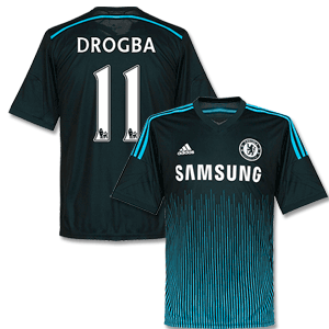 Adidas Chelsea 3rd Drogba 11 Shirt 2014 2015 (PS Pro