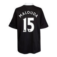 Adidas Chelsea Away Shirt 2008/09 with Malouda 15