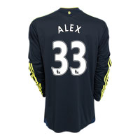 Adidas Chelsea Away Shirt 2009/10 with Alex 33 printing