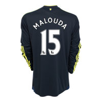 Adidas Chelsea Away Shirt 2009/10 with Malouda 15