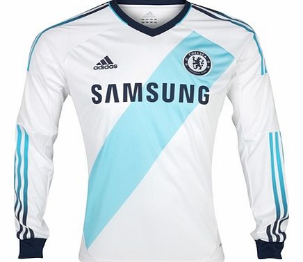 Adidas Chelsea Away Shirt 2012/13 - Long Sleeved W38465
