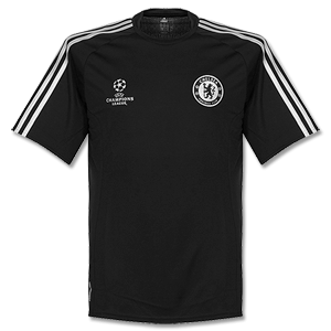 Adidas Chelsea Champions League Black Training Shirt