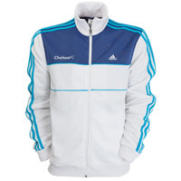Adidas Chelsea Colours Tracktop - White/Solid Blue.