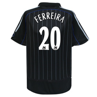Adidas Chelsea European Shirt 2006/07 with Ferreira 20