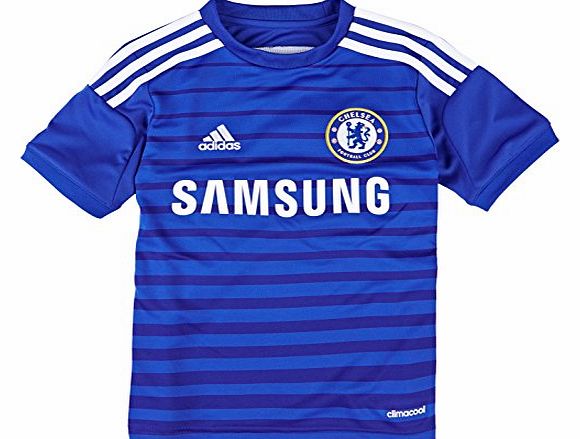 adidas Chelsea FC 14/15 Kids S/S Home Football Shirt Chelsea Blue/Core Blue/White - size 11-12YRS