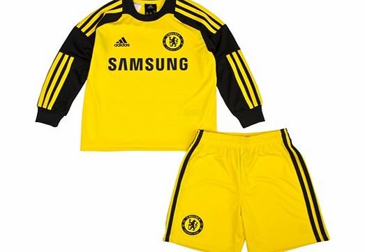 Adidas Chelsea Home Goalkeeper Mini Kit 2013/14 G90536