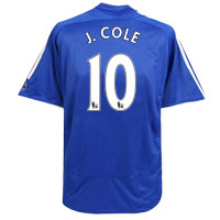 Chelsea Home Shirt 2006/08 - Kids with J. Cole