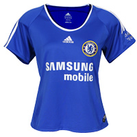 Chelsea Home Shirt 2006/08 - Womens with A. Cole