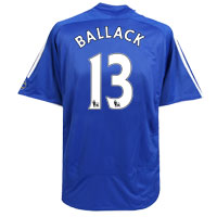 Adidas Chelsea Home Shirt 2006/08 with Ballack 13