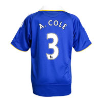 Chelsea Home Shirt 2008/09 with A.Cole 3