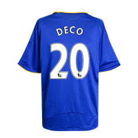 Adidas Chelsea Home Shirt 2008/09 with Deco 20 printing
