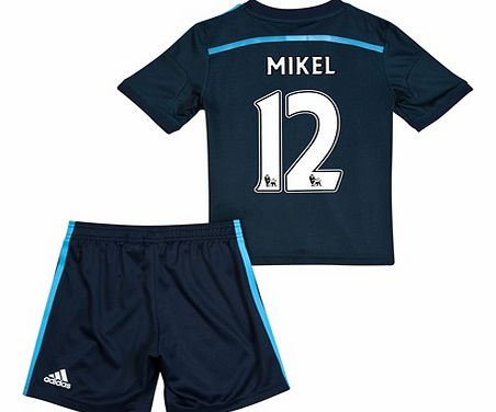 Adidas Chelsea Third Mini Kit 2014/15 with Mikel 12