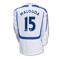 Adidas Chelsea Third Shirt 2007/08 with Malouda 15