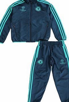 Adidas Chelsea UCL Training Presesntation Suit - Kids