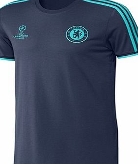 Adidas Chelsea UCL Training T-Shirt Blue S12106