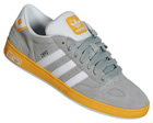 Adidas Ciero ST Grey/White/Yellow Suede Trainers