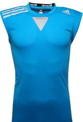 Adidas Climachill Sleeveless T-Shirt Solar Blue/Samba