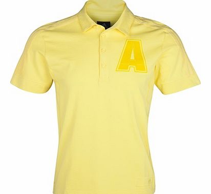 Adidas Collegiate Premium Polo - Prime Yellow
