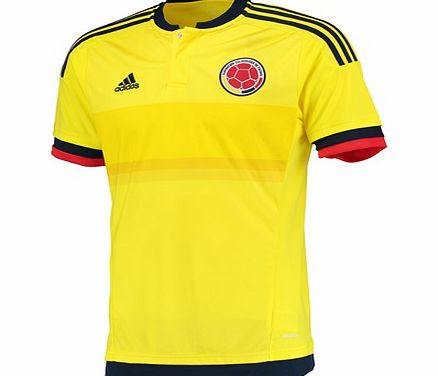 Adidas Colombia Home Shirt 2015 Yellow M62788