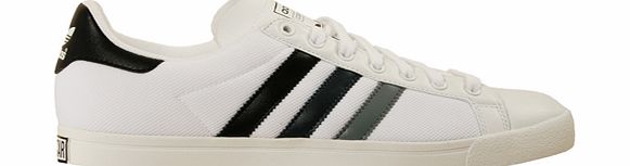 Court Star White/Black Leather Trainers