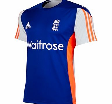 Adidas England Cricket Training T-shirt Royal Blue S14412