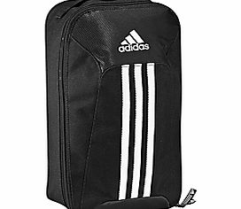 Essentials 3 Stripe Shoe Bag, Black/White