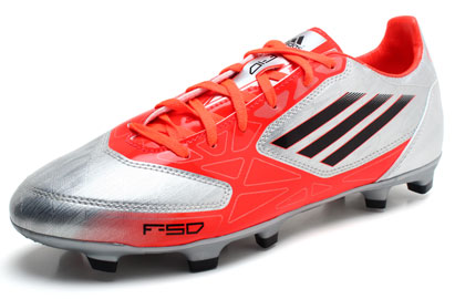 Adidas F10 TRX FG Football Boots Metallic