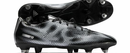 Adidas F10 TRX SG Football Boots Core Black/Silver