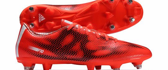 F10 TRX SG Football Boots Solar Red/White/Core