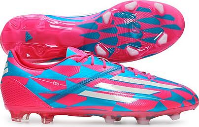 Adidas F30 TRX FG Football Boots Neon Pink/Running